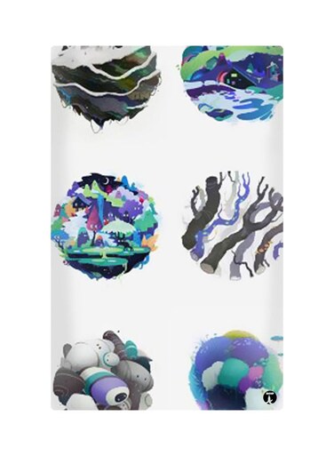 Printed Fridge Magnet Multicolour