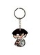 Cartoon Boy Printed Dual Sided Keychain