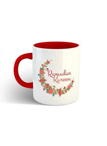 Ramadan Kareem Printed Mug White/Red