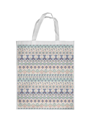 Traditional Ramadan Decoration Printed Shopping Bag Multicolour