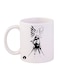 Anime Attack On Titan Printed Mug White/Black 12ounce