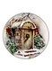 Vintage Art Printed Fridge Magnet Multicolour