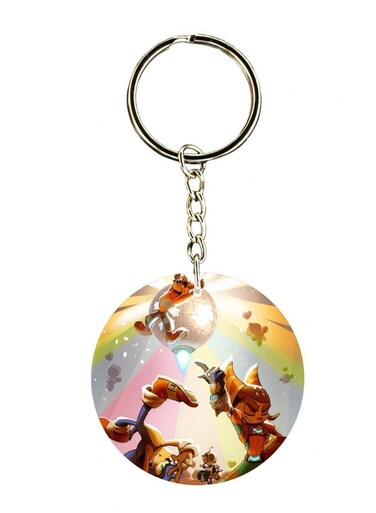 Multiple Printed Keychain