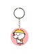 Cartoon Themed Single Sided Key Chain