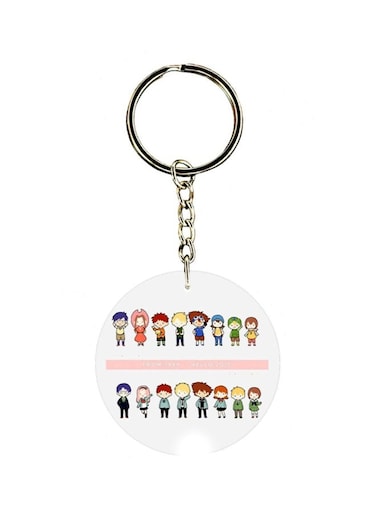 Anime Digimon Printed Keychain