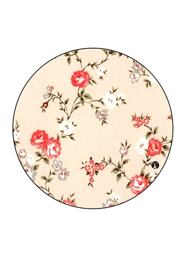 Flowers Printed Fridge Magnet Multicolour 5.5 x 5.5cm