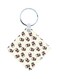 Wooden Nutella Printed Keychain