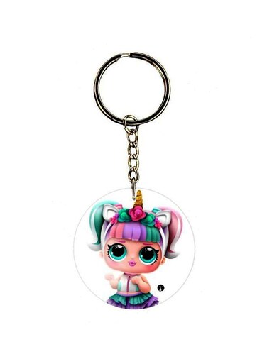 Cartoon Printed Keychain
