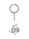 Cartoon Themed Single Sided Keychain