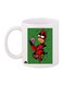 The Simpsons Printed Coffee Mug White/Green/Red