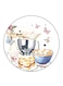 Food Printed Fridge Magnet Multicolour
