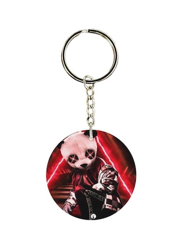 Panda Printed Keychain