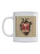 Fragile Printed Mug White/Brown/Beige