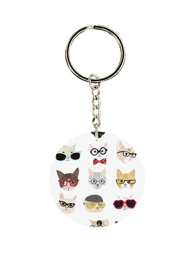 Cats Key Chain