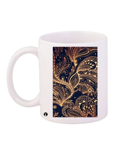 Printed Coffee Mug Multicolour