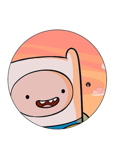 Cartoon Printed Fridge Magnet Multicolour 5.5 x 5.5cm