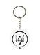 Watch Dogs Logo Keychain White/Black