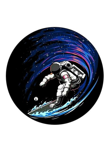 Space Printed Fridge Magnet Multicolour