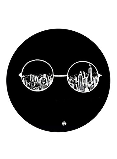 Glasses Printed Fridge Magnet Multicolour