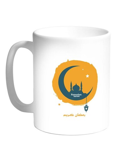 Ramadan Kareem Printed Coffee Mug Multicolour 11ounce