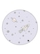 Space Printed Fridge Magnet Round Multicolour