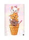 Printed Fridge Magnet Multicolour 8.5x0.4x5.5cm