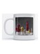 Mug Action Figures For Coffee And Tea White