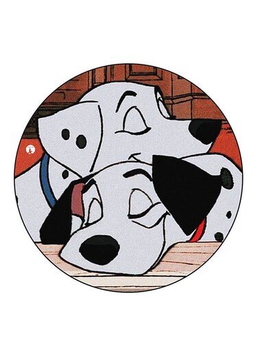 Disney Printed Fridge Magnet Round Multicolour