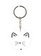 Cartoon Printed Single Sided Pocket Keychain
