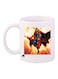 Doctor Strange Printed Coffee Mug White/Blue/Red