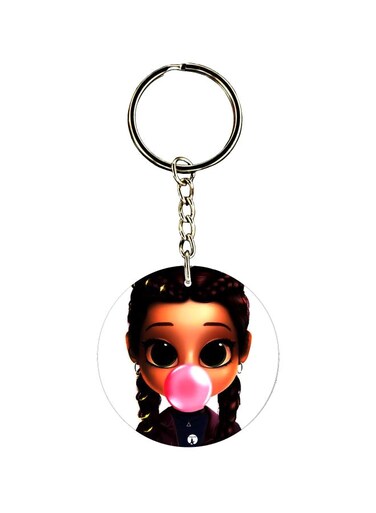 Cartoon Printed keychain