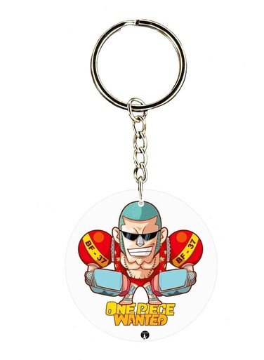 The Anime One Piece Double Side Printed Keychain
