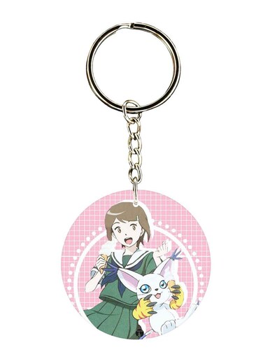The Anime Digimon Printed Keychain
