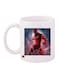 Flash Printed Coffee Mug White/Red/Blue Standard Size