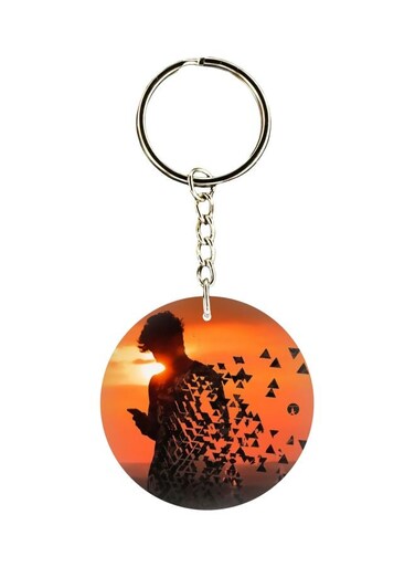 Double Side Printed Keychain