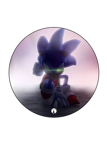 Video Game Sonic Printed Fridge Magnet Multicolour