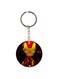 Cartoon Themed Single Sided Keychain