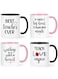 Teacher Appreciation Gifts Bulk 4 Pcs Teacher Appreciation Gifts Best Teacher Ever Gifts Teacher Mug Teacher Gifts for Women Men Thank You Teacher Gifts Christmas Gifts for Teacher 11 Oz