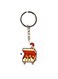 Cartoon Themed Single Sided Keychain