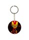 Cartoon Themed Single Sided Keychain
