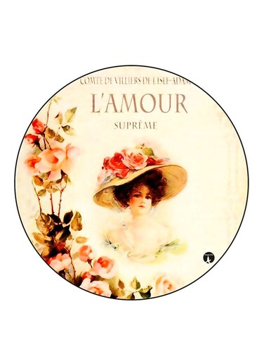 Vintage Art Printed Fridge Magnet Multicolour