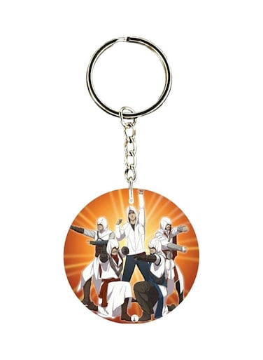 Assassins Creed Printed Keychain