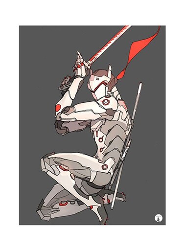 Video Game Overwatch Metal Plate Poster Multicolour 15 x 20cm