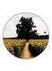 Nature Printed Fridge Magnet Multicolour