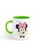 Minnie Mouse Printed Mug White/Green
