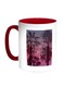 Enjoy The Summer Time Printed Coffee Mug Red/White/Purple 11ounce