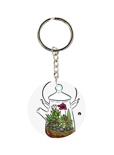 Kettle Printed Dual Sided Keychain