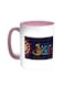 Eid Mubarak Printed Coffee Mug Pink/White 11ounce