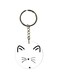 Cat Printed keychain