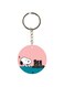 Cartoon Themed Single Sided Keychain